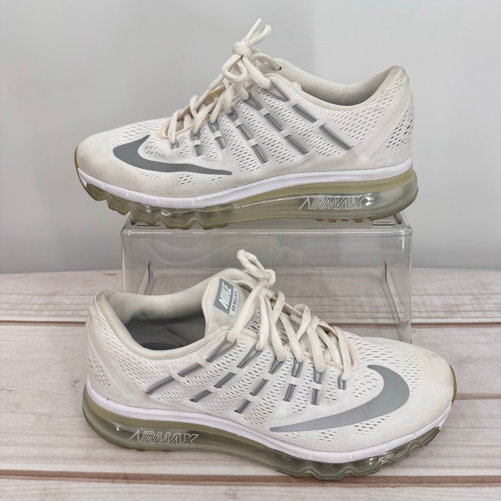Nike Air Max 2016 Youth Size 7Y Athletic Running Shoes Reflective Swoosh Mesh